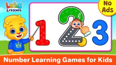 123 Numbers - Count & Tracing header