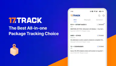 17TRACK Package Tracker header