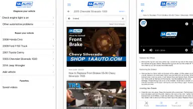 1A Auto: Parts & Repair Videos header