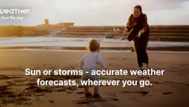 1Weather Forecasts & Radar header