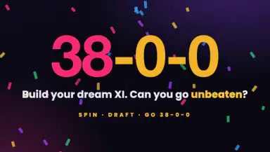 38-0-0: Football Squad Draft header