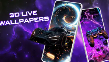 3D Live Wallpapers - 4K & 4D header