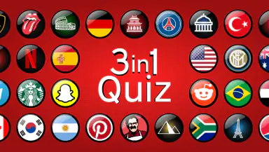 3in1 Quiz: Logo Quiz and More header