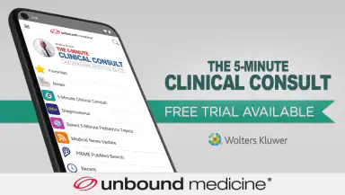 5-Minute Clinical Consult header