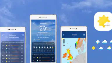 9Weather: Weather forecast header
