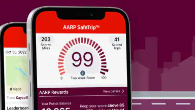 AARP SafeTrip™ header