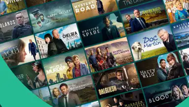 Acorn TV: Brilliant Hit Series header
