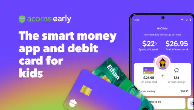 Acorns Early: Kids Money App header