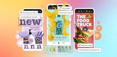 Adobe Express: AI Photo, Video header