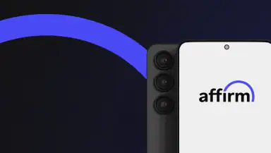 Affirm: Buy now, pay over time header