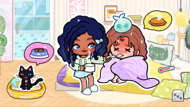 Aha World: Doll Dress-Up Game header