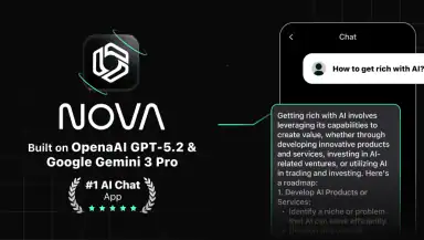 AI Chatbot - Nova header