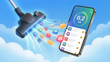 AI Cleaner: Clean up Storage header