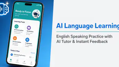 AI Language Learning & Tutor header