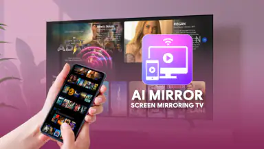 AI Mirror: Screen Mirroring TV header
