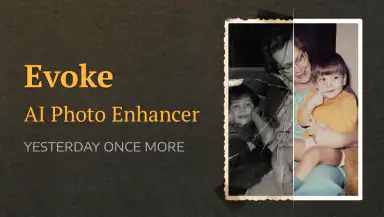 AI Photo Enhancer - Evoke header