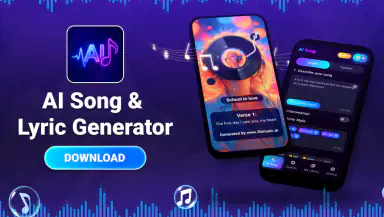 AI Song & Lyric Generator header