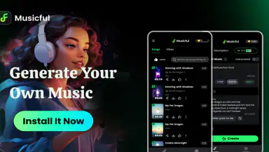 AI Song & Music Maker-Musicful header