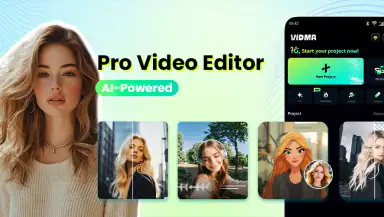 AI Video Editor - Vidma Cut AI header