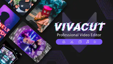 AI Video Editor - VivaCut header