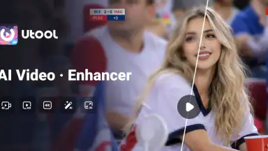 AI Video Enhancer & Editor header