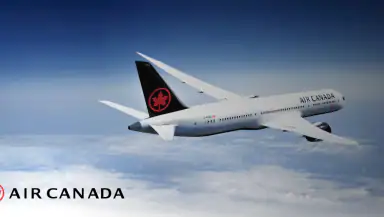 Air Canada + Aeroplan header