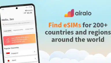 Airalo: eSIM Travel & Internet header