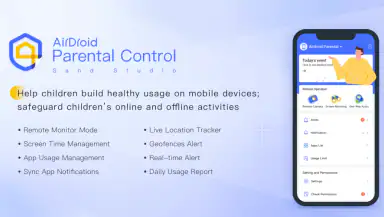 AirDroid Parental Control header