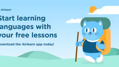 Airlearn - Language Learning header