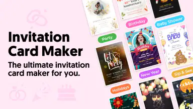 All Invitation Card Maker App header