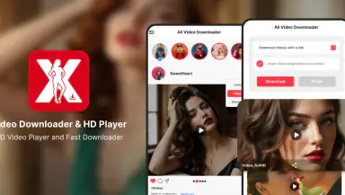 All Video Downloader HD Player header