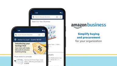 Amazon Business: B2B Shopping header