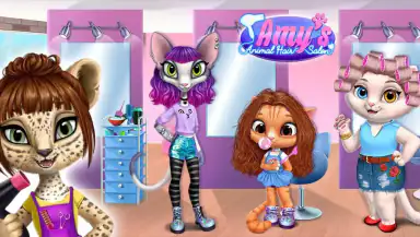 Amy's Animal Hair Salon header