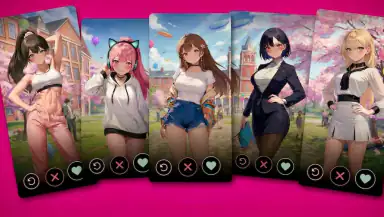 Anime Dating Sim: Waifu Love header