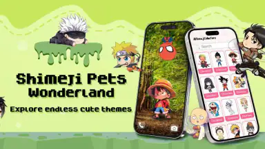 Anime Screen Pets: Shimeji header