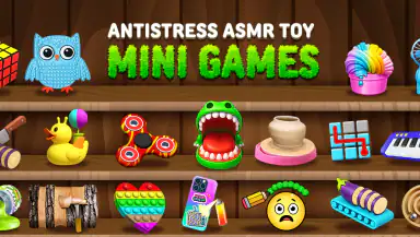 Antistress Relaxing Mini Games header
