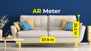 AR Meter: Tape Measure Camera header