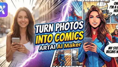 ARTAI: AI Comic & Manga Maker header