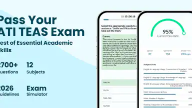 ATI TEAS Exam Prep 2026 header