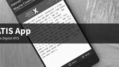 ATIS App header
