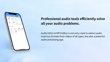 Audio Editor & MP3 Editor header