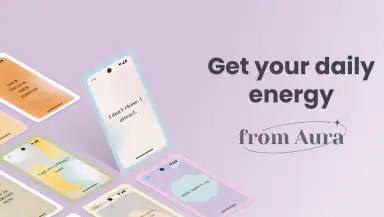 Aura Alarm, Daily Affirmations header