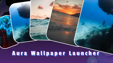 Aura Wallpaper Launcher header