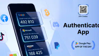 Authenticator App - 2FA header