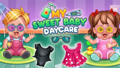 Baby Care & Babysitter Game header