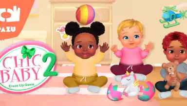 Baby care game & Dress up header