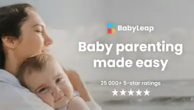 Baby Leap: Milestone Tracker header