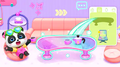 Baby Panda's Town: Home header