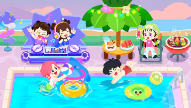 Baby Panda's Town: My World header