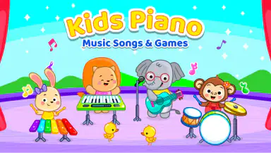 Baby Piano Games & Kids Music header